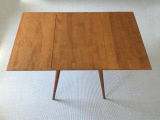 Paul Mccobb Drop Leaf Dining Table For Planner Group,  Solid Maple
