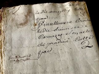 1700s Autographed and Handwritten Document 186 PAGES 3