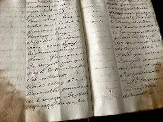 1700s Autographed and Handwritten Document 186 PAGES 4
