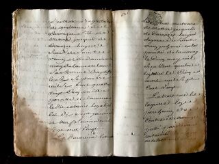 1700s Autographed and Handwritten Document 186 PAGES 5