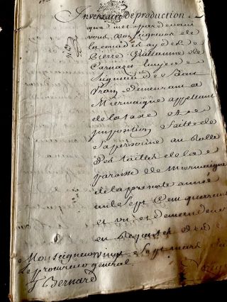 1700s Autographed and Handwritten Document 186 PAGES 7