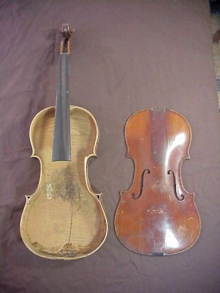 Antique Sarasate Made In Germany Violin Needs Restore