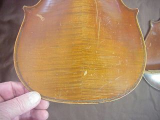 Antique SARASATE MADE IN GERMANY VIOLIN Needs Restore 5