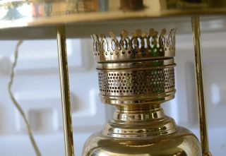Large Brass Lantern Pendant Light,  vintage,  midcentury,  polished,  lighting 2