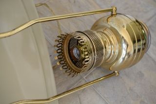Large Brass Lantern Pendant Light,  vintage,  midcentury,  polished,  lighting 9