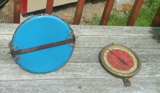 Vintage Hanging Produce Scale.  John Chatillon And Sons.  York 6