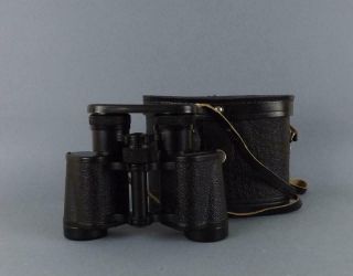 Russian Soviet Bpc 5 8x30m Binocular In Leather Case Circa 1995
