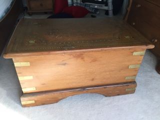 Antique Trunk,  Steamer Chest/Trunk,  From Asia,  Rare & Incredible Trunk 10