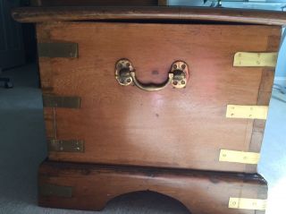 Antique Trunk,  Steamer Chest/Trunk,  From Asia,  Rare & Incredible Trunk 9