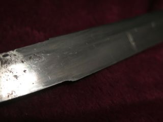 Antique Japanese TANTO Blade: Aikuchi : Signed: - Probably Koto or early Shinto 3