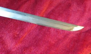 Antique Japanese TANTO Blade: Aikuchi : Signed: - Probably Koto or early Shinto 7