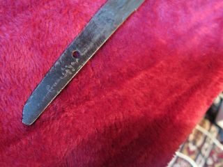 Antique Japanese TANTO Blade: Aikuchi : Signed: - Probably Koto or early Shinto 8