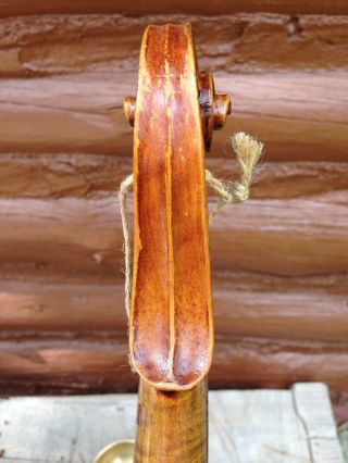 Old Violin For Restoration,  Labeled