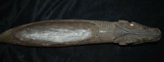 ORIG $399 PAPUA GUINEA CROC BOWL 1900S 20 