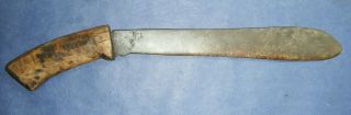 Vintage Mangyan bolo,  Philippines,  Mindoro,  no dagger,  sword,  knife,  not antique 2