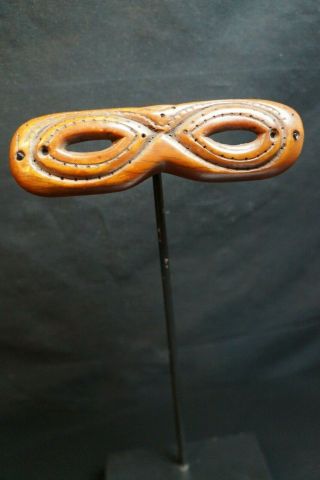 90 OLD From Late 19th To Early 20th Century INUIT fossil GOGGLES - Very THICK 2