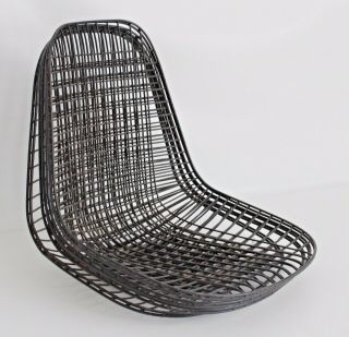 4 Eames Herman Miller Vtg Mid Century Modern DKR Wire Shell Side Eiffel Chair 2