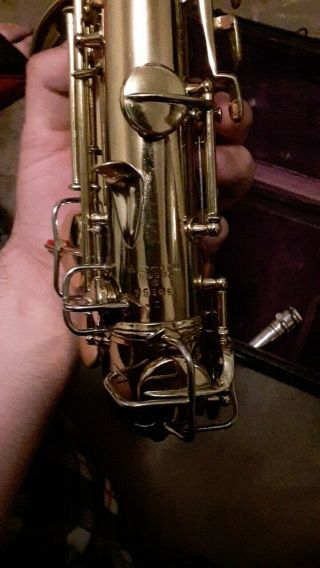 Vintage C.  G.  Conn Soprano Saxophone 3