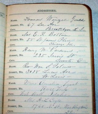 1891 Connecticut Lady ' s DIARY Slater Museum Norwich Idaho Indian Missionary etc 10