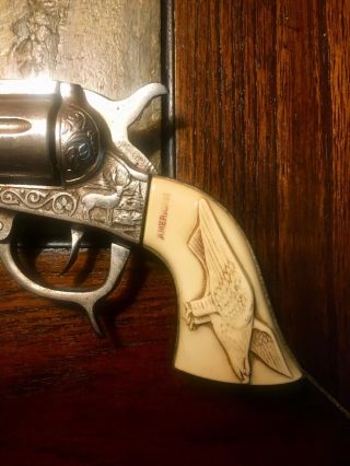 Old cast iron Kilgore American Toy Cap Gun 3