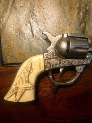 Old cast iron Kilgore American Toy Cap Gun 4