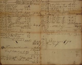 1729,  John Jeffries,  Merchant,  Disbursements Of Schooner Ann And Francis