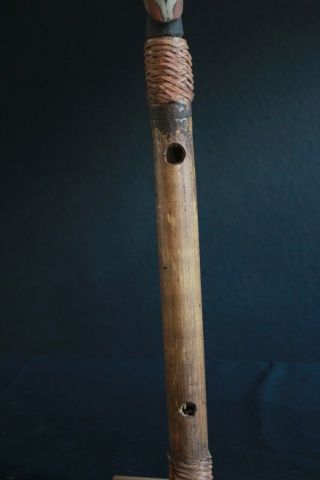 ceremonial flute from the Iatmul tribe in Guinea 6