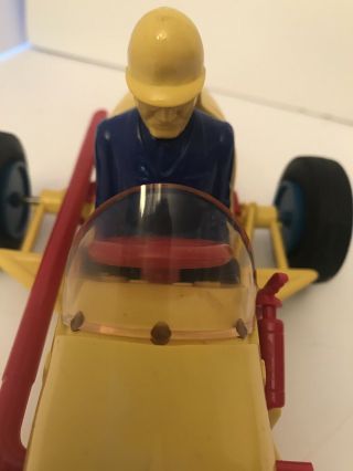 1949 NOSCO Plastic Wind - up Doodle Bug MIdget Racer 9.  25 - inch 8