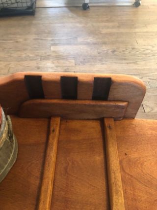 Vintage 1930s Cobblers Bench made by Cushman Colonial Creations 4
