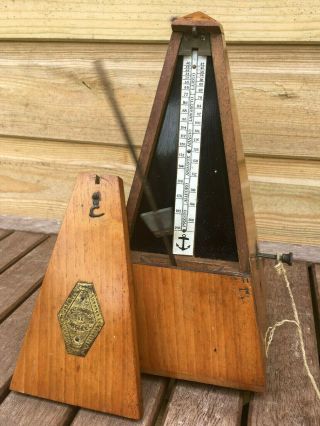 Antique French Maelzel Metronome 19th Century Music Bell Chime 1815 - 1845