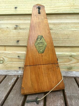 Antique French MAELZEL METRONOME 19th Century Music Bell Chime 1815 - 1845 2