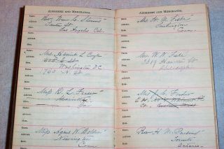 1889 Lady ' s Diary Norwich Connecticut Centennial George Washington Inauguration 7