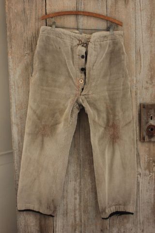 Pants Vintage French Cords Men 