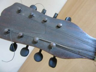 Antique Bowl back inlaid Mandolin guitar for restoration 10