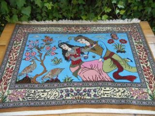 100 Wool Pile Fine Rug Handmade 39 " X 29 " Aladdin
