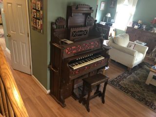 Antique Pump Organ 2