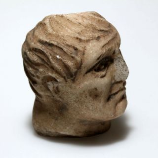 STUNNING ROMAN MARBLE MALE BUST CIRCA 100 - 300 AD 4