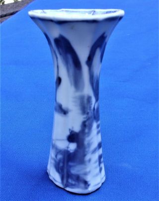 ANTIQUE CHINESE MINIATURE PORCELAIN Blue & White VASE - 18th.  century or earlier 5
