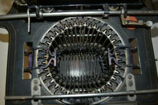 Antique 1878 Remington Standard NO.  2 Typewriter Made in York w/Lid 11