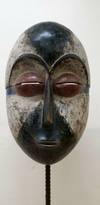 Old Tribal Galoa Mask Gabon Africa Fes Gb 0245