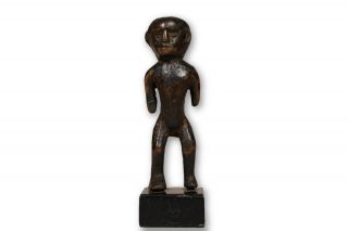 Nyamwezi African Statue 8.  5 " With Base - Tanzania