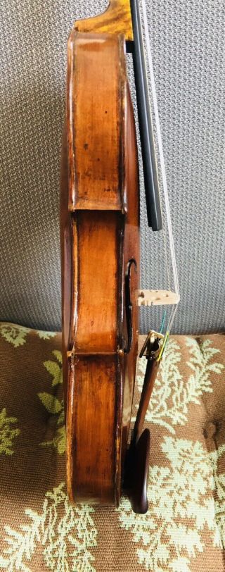 Old Antique 4/4 Italian French or German violin 18th Century. 4