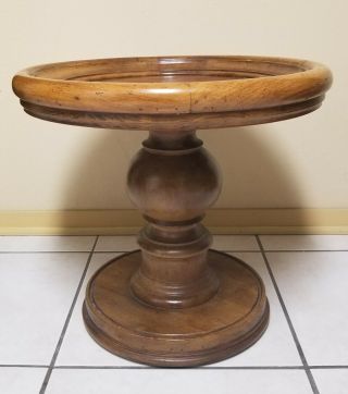 Vintage Thomasville Furniture Entryway Coffee End Side Table/ Lamp Plant Stand 3