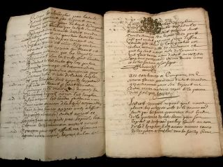 1688 Autographed Manuscript 34 PAGES 5