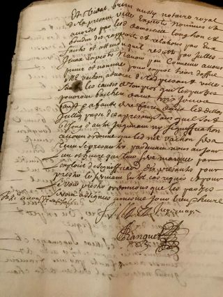 1688 Autographed Manuscript 34 PAGES 8