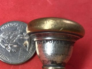 Wm Seefeldt Phila.  Musical Instrument Antique Mouthpiece 2 1/4 