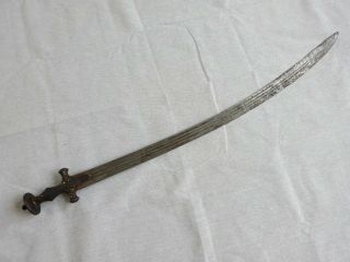 Tulwar Early 19th Century Sword Rajasthan - No Dagger Knife