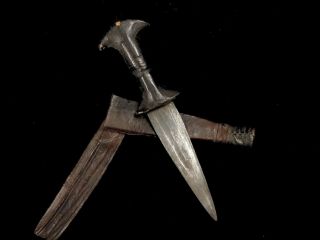 North African Tuareg / Sudanese Woman ' s Arm Band Dagger Dirk Knife 3