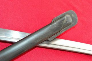 WW2 Japanese Army NCO Sword Samurai Katana Signed Blade Steel Scabbard Aluminium 6
