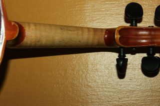 Vintage? J Balaton Handmade Hungarian Violin W/ Bow & Case 22 